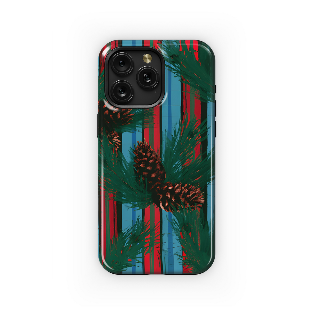 Pendleton Tartan Pinecones Phone Case iPhone Samsung Cover Pixel 3437 - Image 1