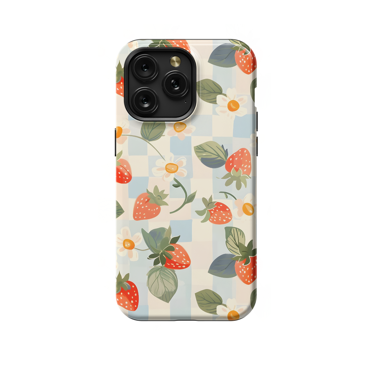 Picnic Strawberry Aesthetic Phone Case iPhone Samsung Pixel & More 69 - Image 1