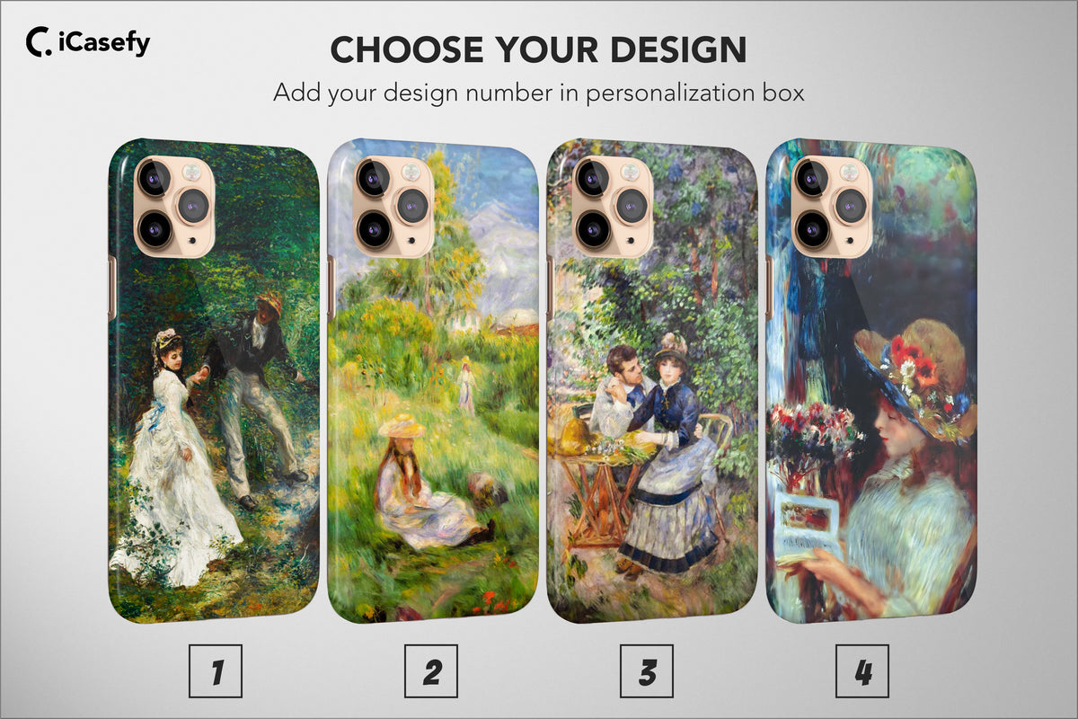 Pierre Auguste Renoir Phone Case Aesthetic Famous Painting Cover - Image 1