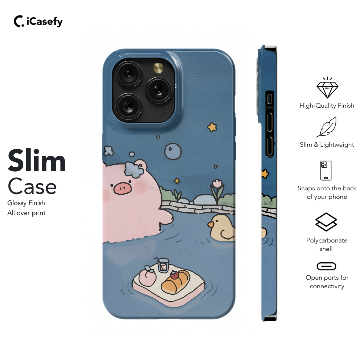 Pig Phone Case iPhone Samsung Cover Pixel 1260 - Image 6