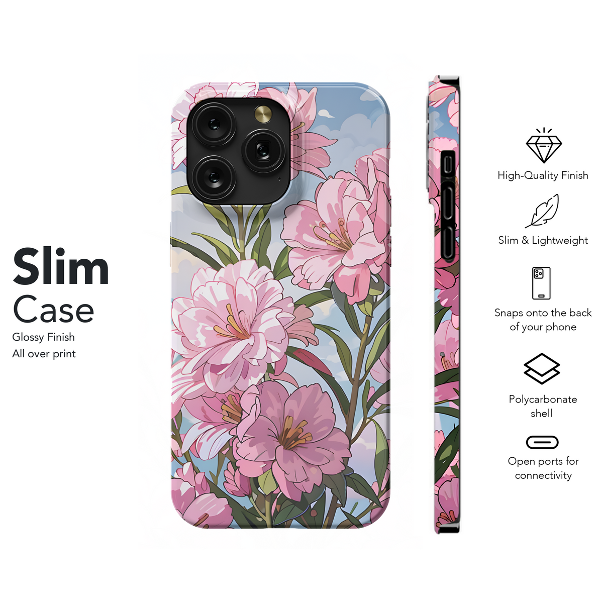 Pink Blossom Dreamscape
 Phone Case iPhone Samsung Cover Pixel 4119 - Image 7