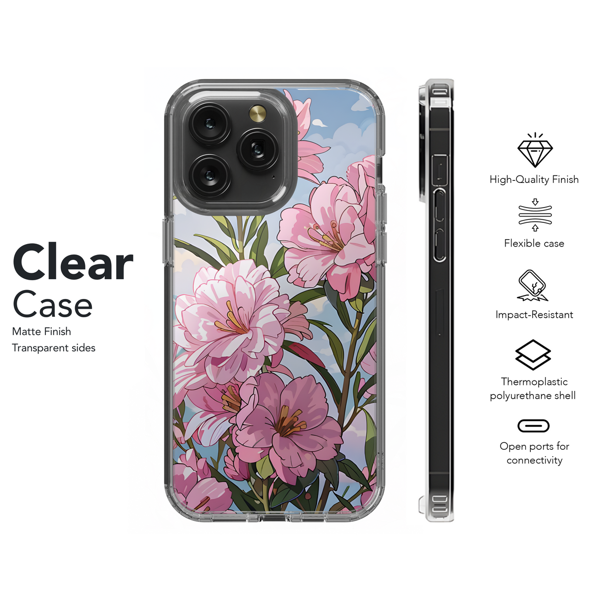 Pink Blossom Dreamscape
 Phone Case iPhone Samsung Cover Pixel 4119 - Image 8