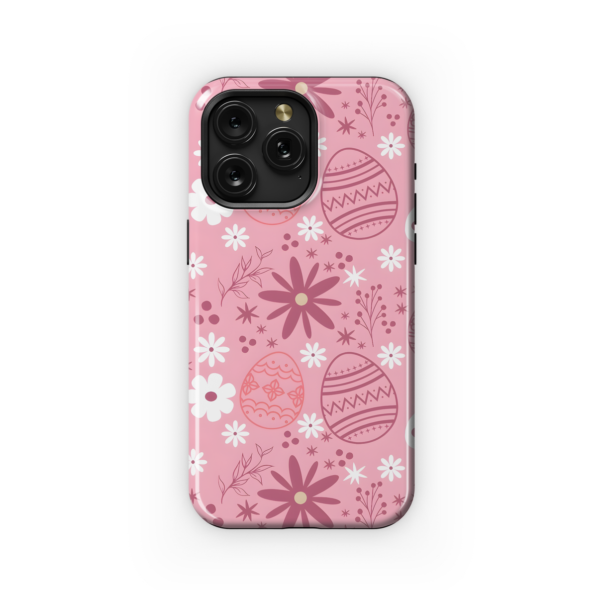 Pink Easter Bunny Eggs
 Phone Case iPhone Samsung Cover Pixel 3990 - Image 1