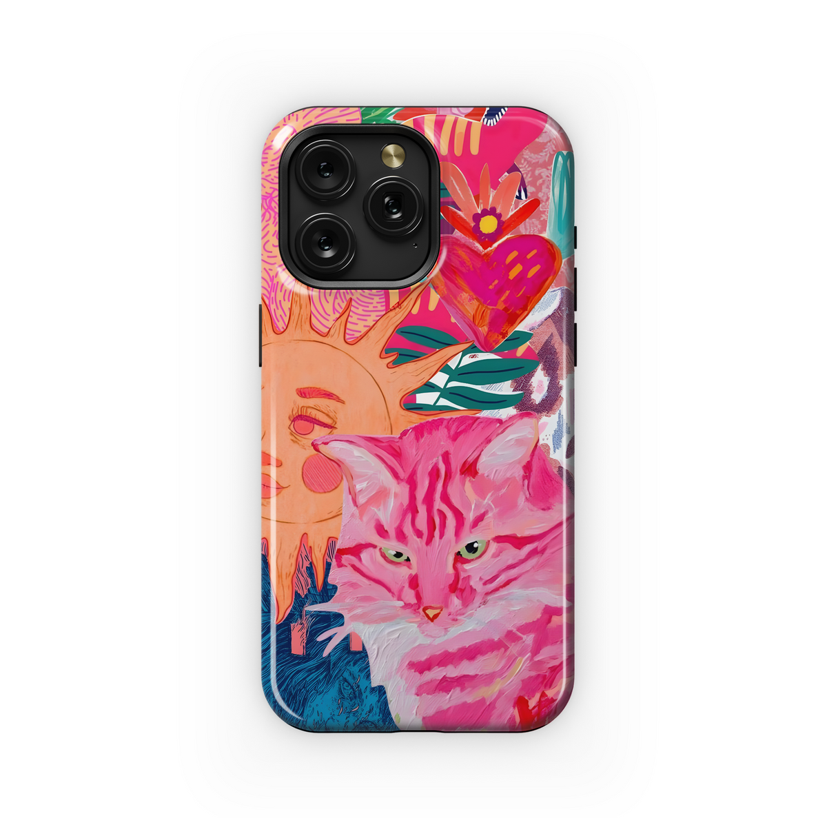 Pink Kitty Collage
 Phone Case iPhone Samsung Cover Pixel 4178 - Image 1