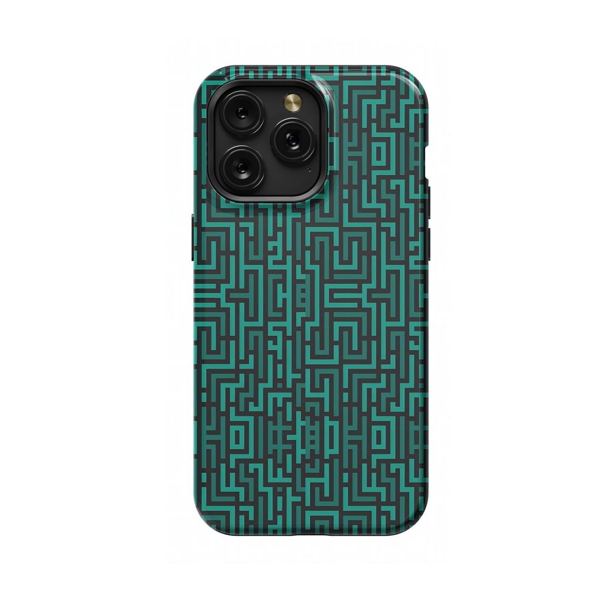 Pixel Circuit Board Phone Case for iPhone and Samsung - Durable and Stylish - Image 1