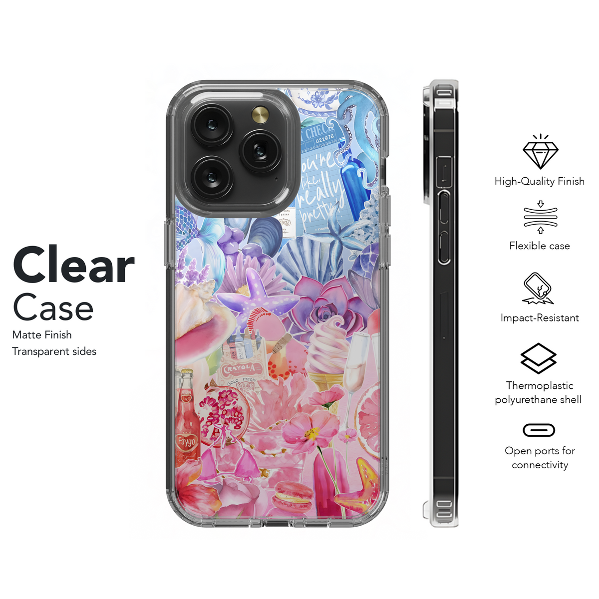 Pretty Pastel Paradise
 Phone Case iPhone Samsung Cover Pixel 4186 - Image 8