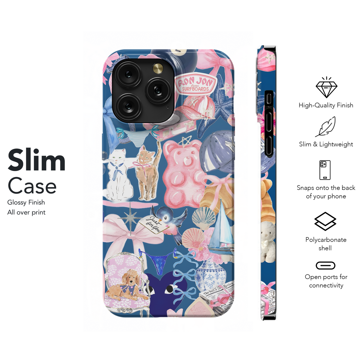 Pretty Pink Beach Vibes
 Phone Case iPhone Samsung Cover Pixel 4018 - Image 7