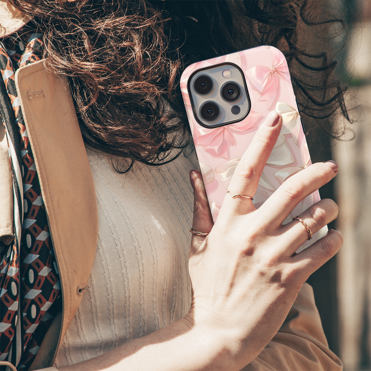 Pretty Pink Bows
 Phone Case iPhone Samsung Cover Pixel 4015 - Image 5