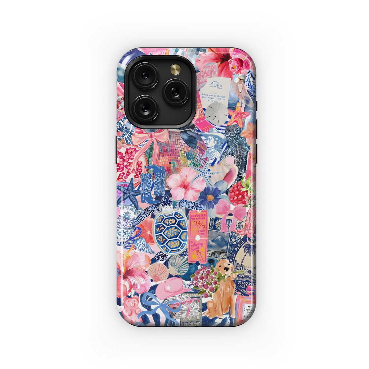 Pretty Pink Paradise
 Phone Case iPhone Samsung Cover Pixel 4189 - Image 1