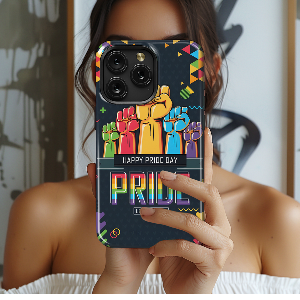 Pride Day Phone Case iPhone Samsung Cover Pixel 3883 - Image 2