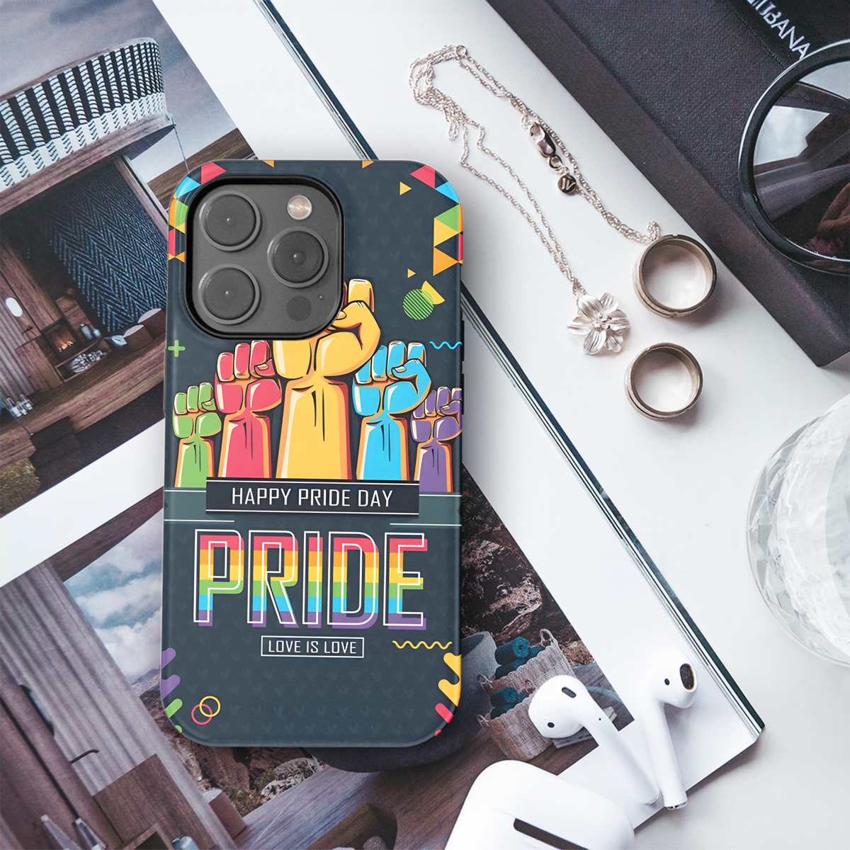 Pride Day Phone Case iPhone Samsung Cover Pixel 3883 - Image 3