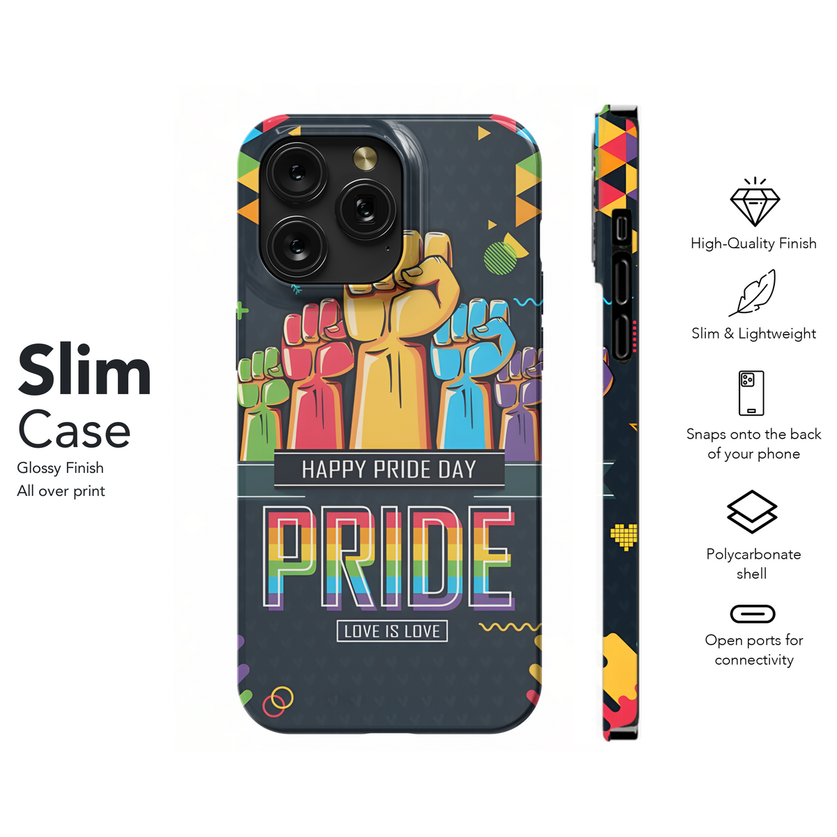 Pride Day Phone Case iPhone Samsung Cover Pixel 3883 - Image 7