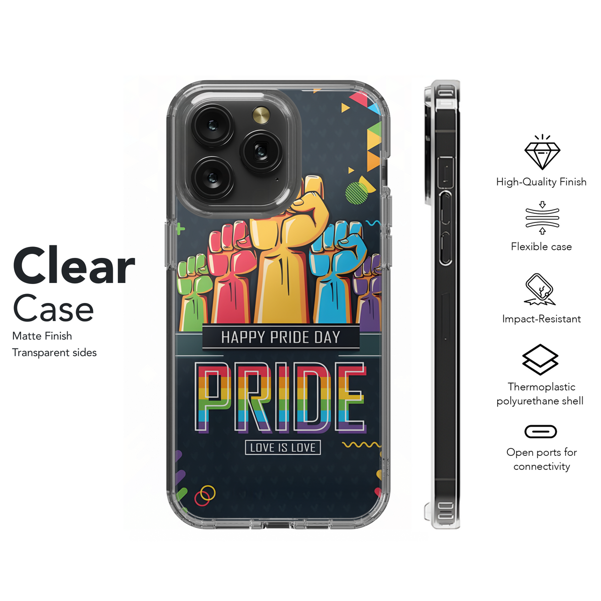 Pride Day Phone Case iPhone Samsung Cover Pixel 3883 - Image 8