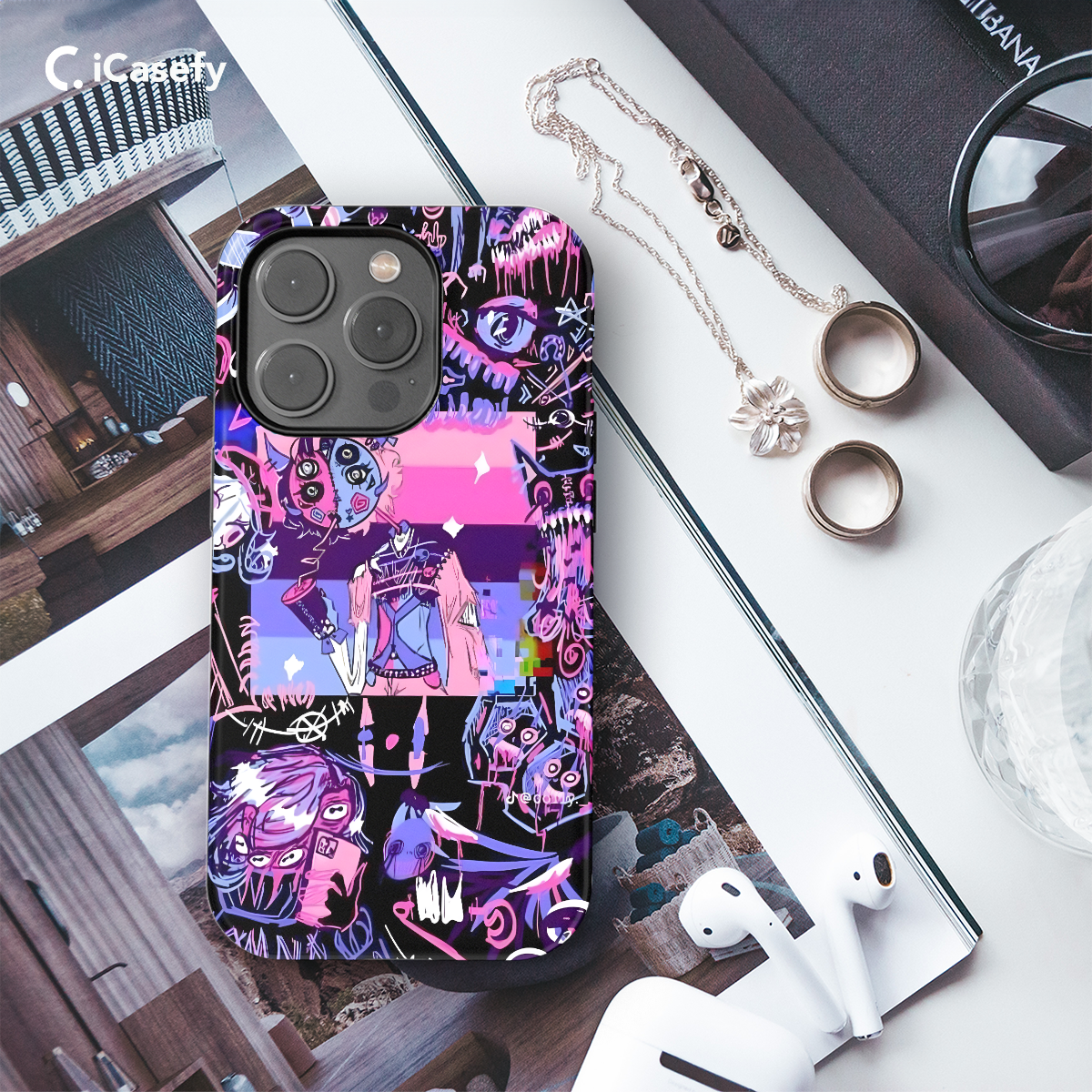 Pride Gothic Aesthetic Phone Case iPhone Samsung Cover Pixel 1671 - Image 3