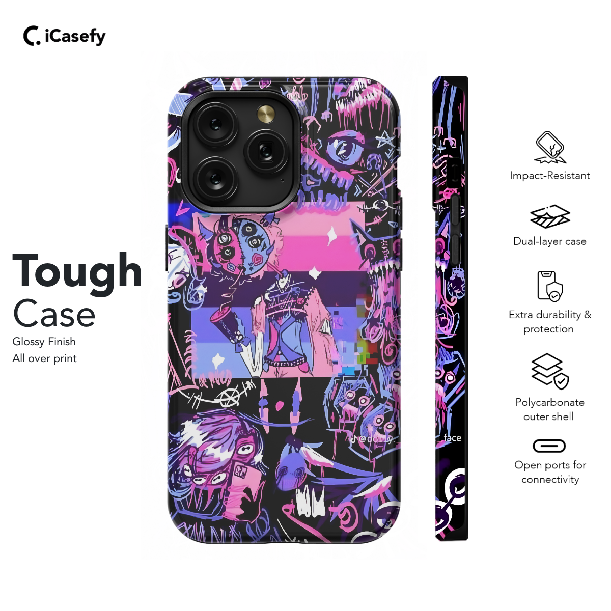 Pride Gothic Aesthetic Phone Case iPhone Samsung Cover Pixel 1671 - Image 5