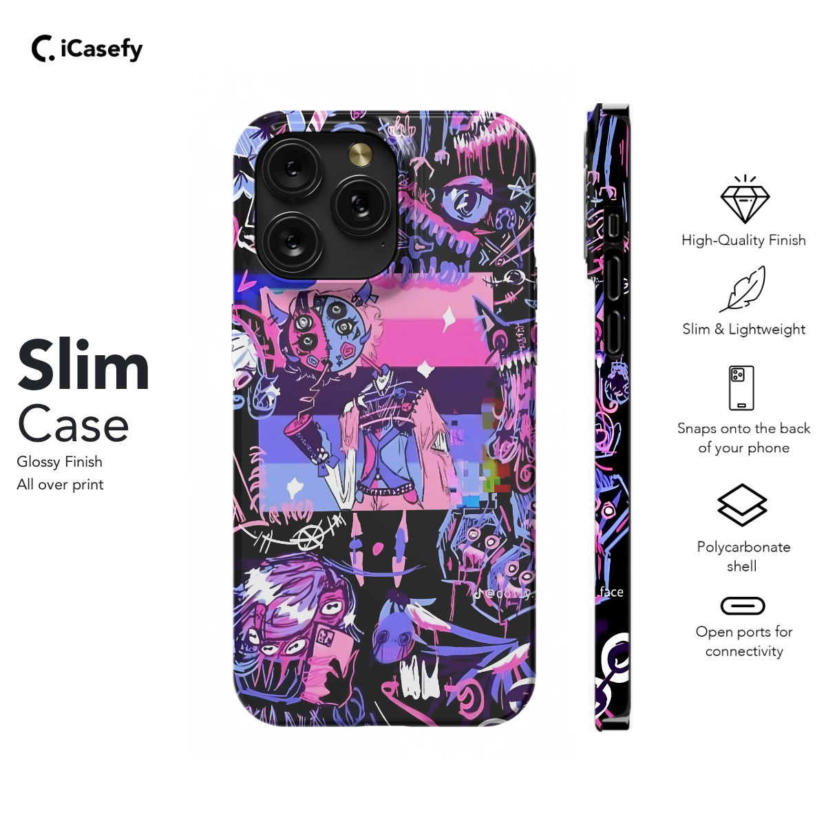 Pride Gothic Aesthetic Phone Case iPhone Samsung Cover Pixel 1671 - Image 6