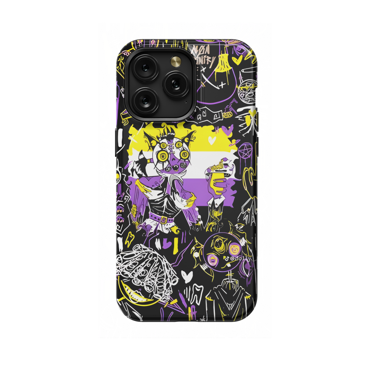 Pride Gothic Aesthetic Phone Case iPhone Samsung Cover Pixel 1675 - Image 1