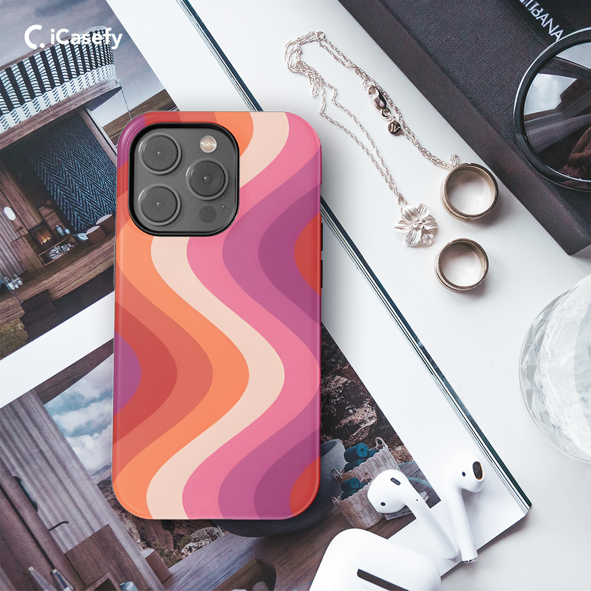 Pride Rainbow Phone Case iPhone Samsung Cover Pixel 1667 - Image 3