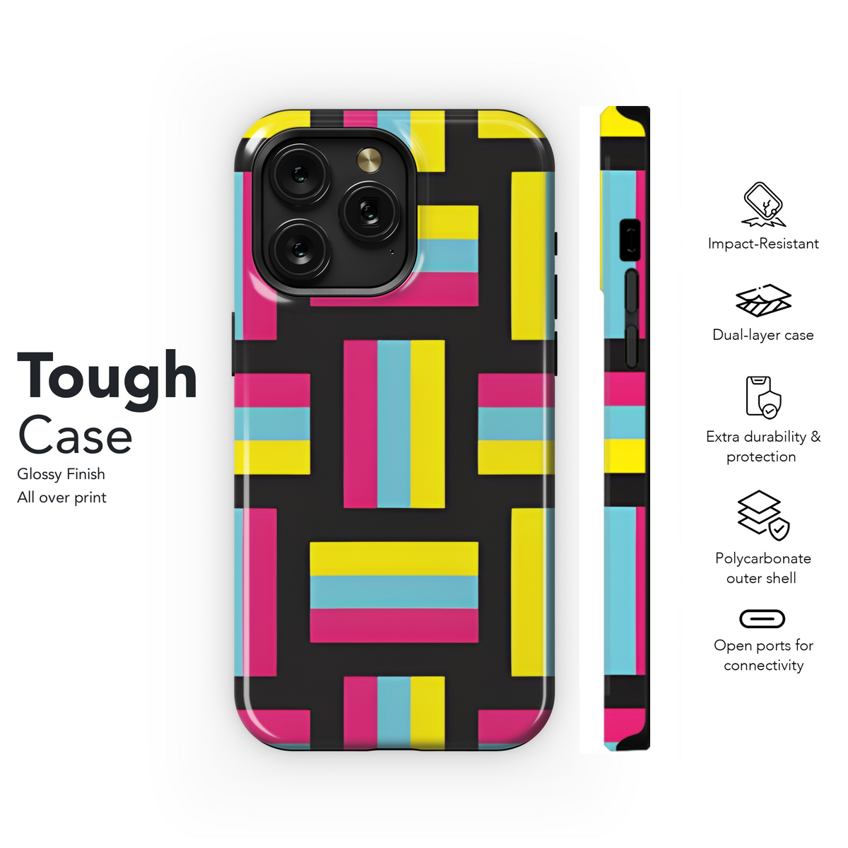 Pride Rainbow Phone Case iPhone Samsung Cover Pixel 3879 - Image 6