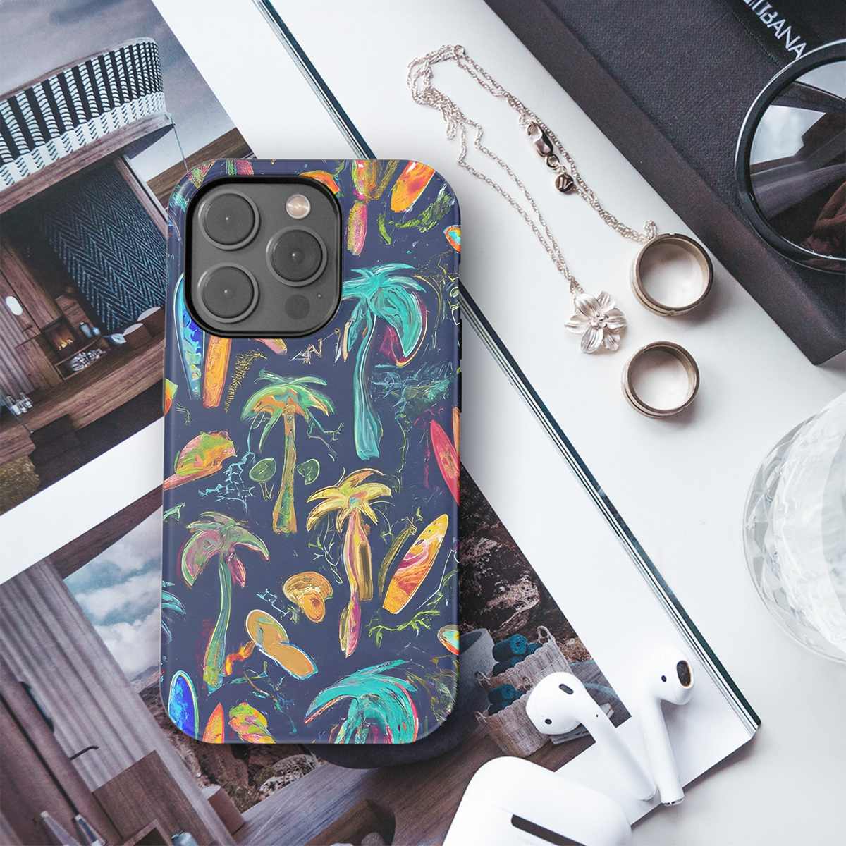 Psychedelic Graffiti Phone Case iPhone Samsung Cover Pixel 3616 - Image 3