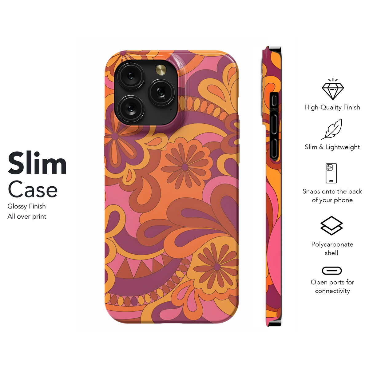 Psychedelic Hippie Phone Case iPhone Samsung Cover Pixel 2496 - Image 7