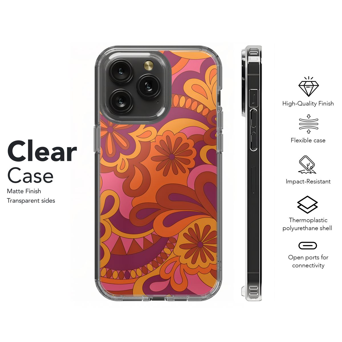 Psychedelic Hippie Phone Case iPhone Samsung Cover Pixel 2496 - Image 8