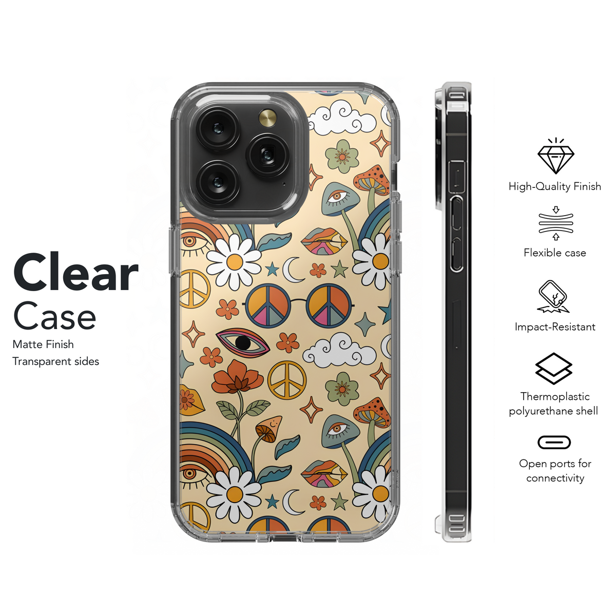 Psychedelic Hippie Phone Case iPhone Samsung Cover Pixel 2833 - Image 8