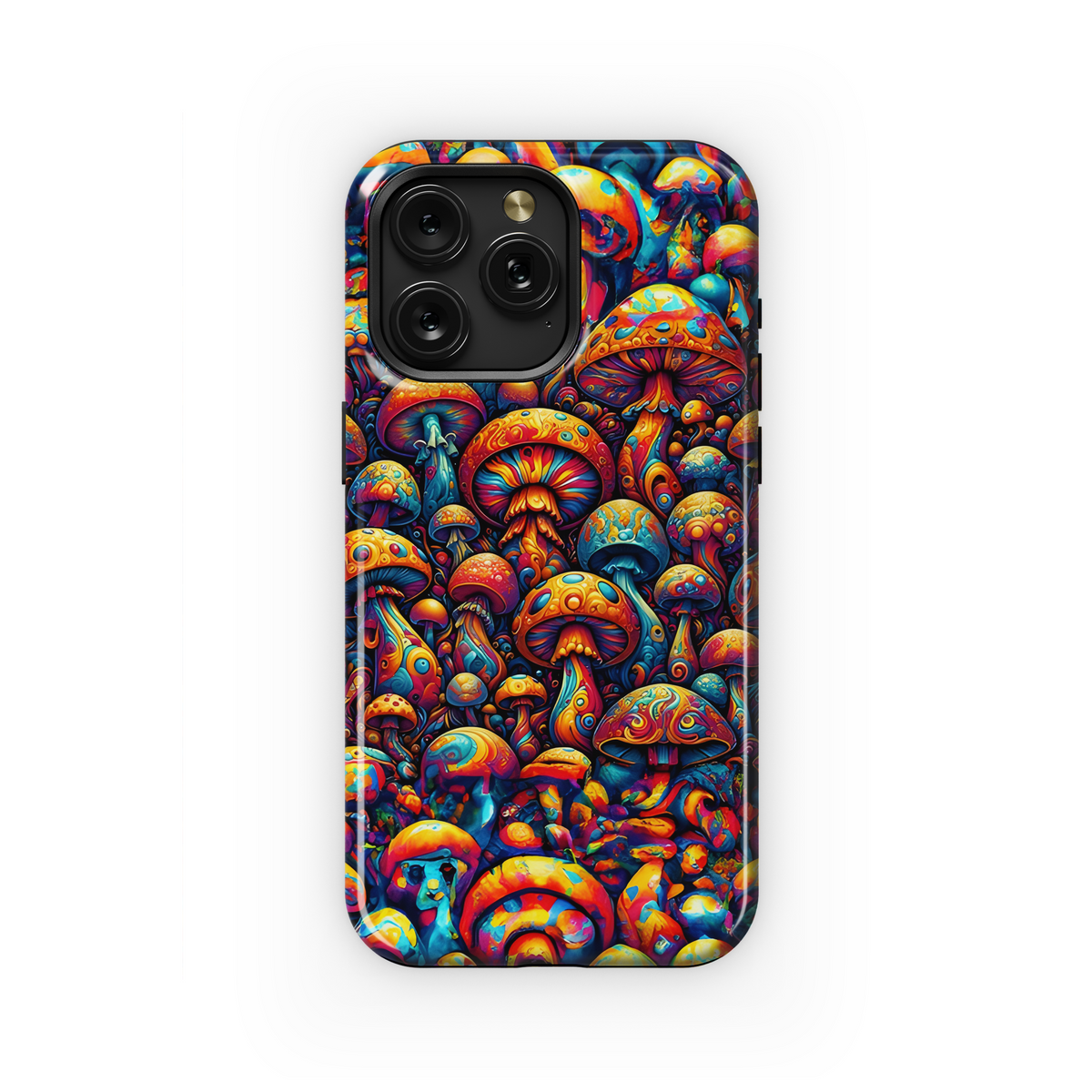 Psychedelic Mushrooms Phone Case iPhone Samsung Cover Pixel 3542 - Image 1