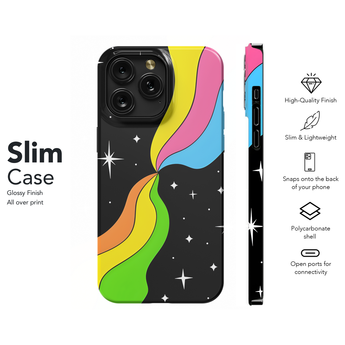 Psychedelic Space Y2K Phone Case iPhone Samsung Cover Pixel 2156 - Image 7