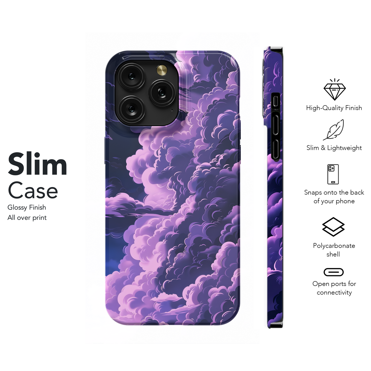 Purple Sky Dreamscape
 Phone Case iPhone Samsung Cover Pixel 4283 - Image 7