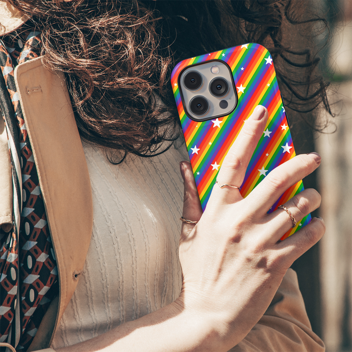 Rainbow Pride Month Phone Case iPhone Samsung Cover Pixel 3872 - Image 5