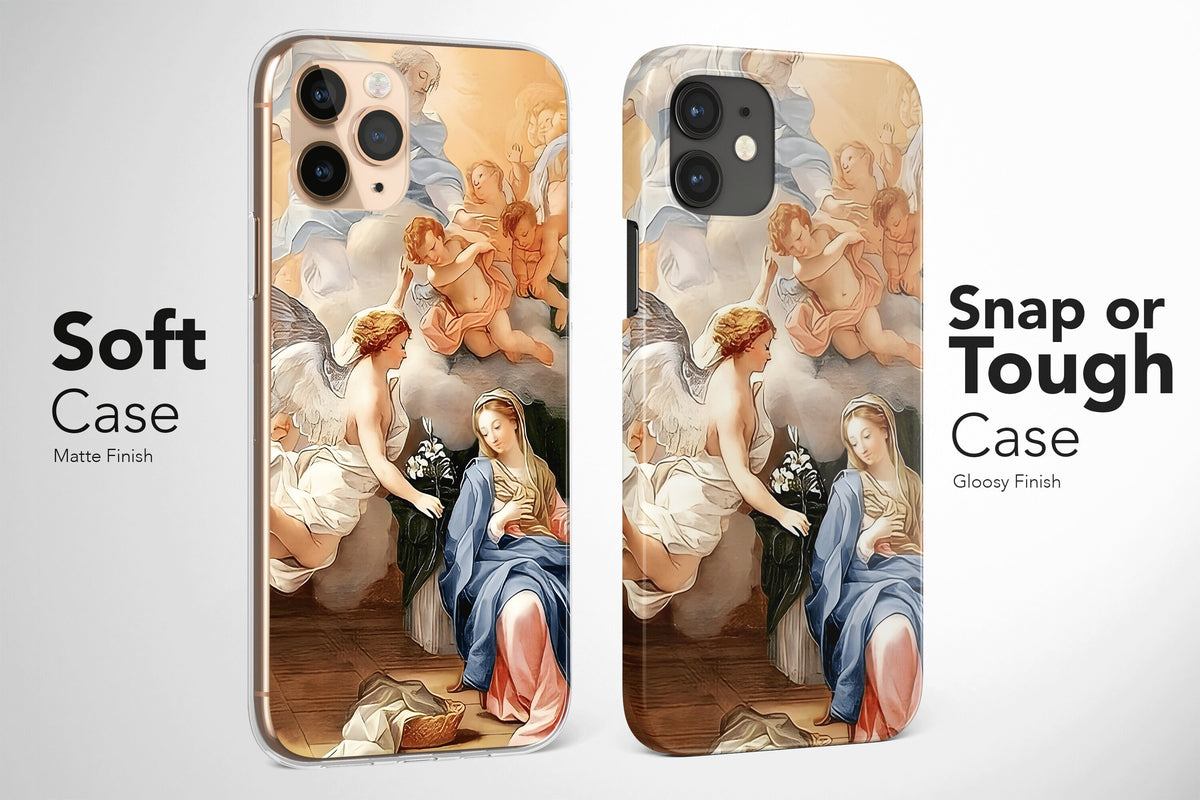 Renaissance Phone Case Aesthetic Art Angel Painting Cover Vintage Christian - Image 3