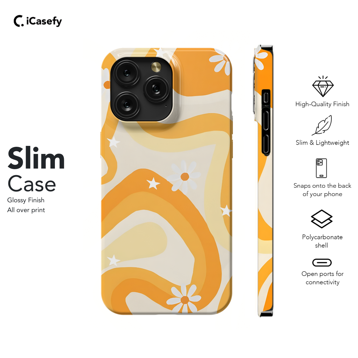 Retro Aesthetic Hippie Flowers Colorful Groovy Vibe Phone Case iPhone Samsung Cover Pixel 650 - Image 6