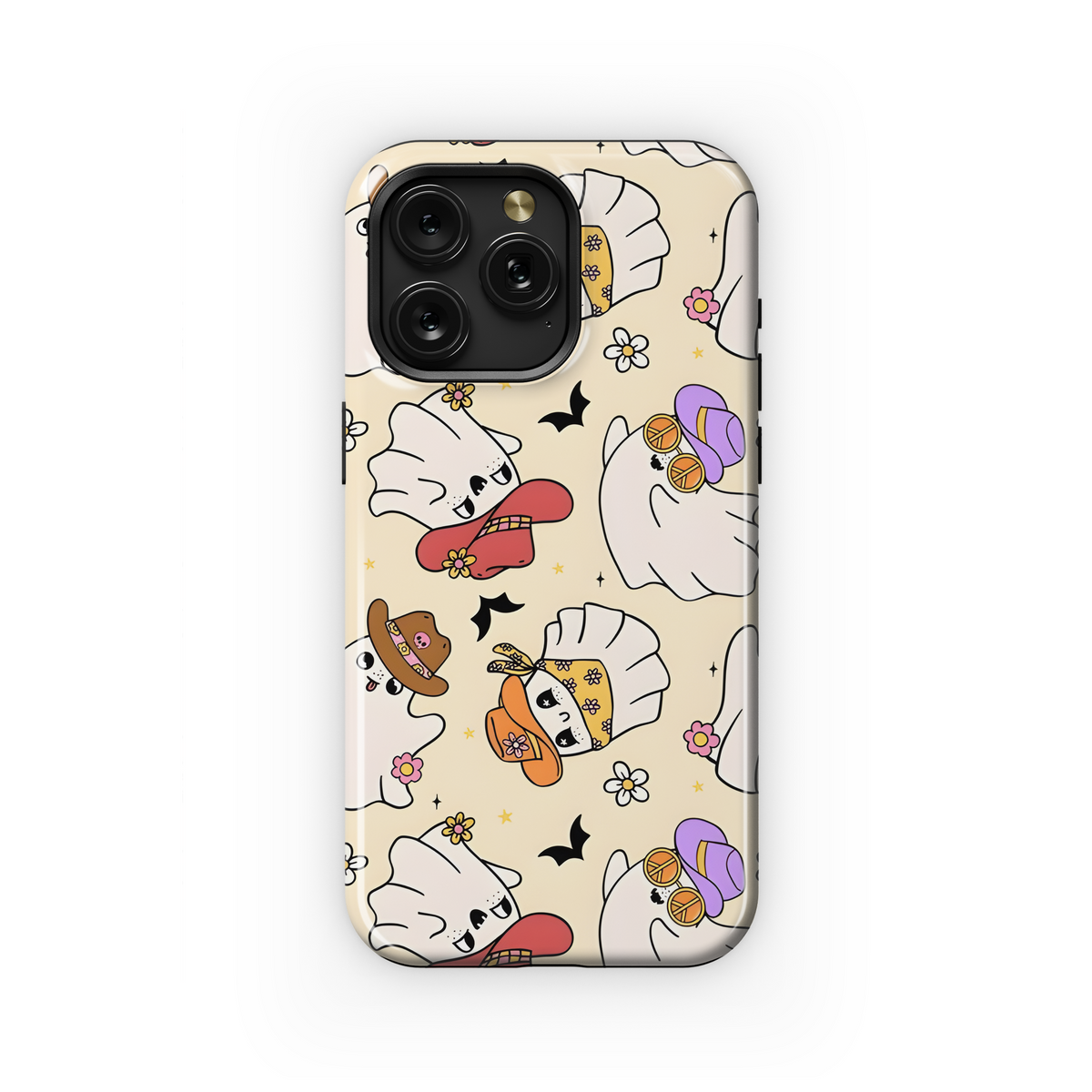 Retro Cowboy Halloween Phone Case iPhone Samsung Cover Pixel 3206 - Image 1