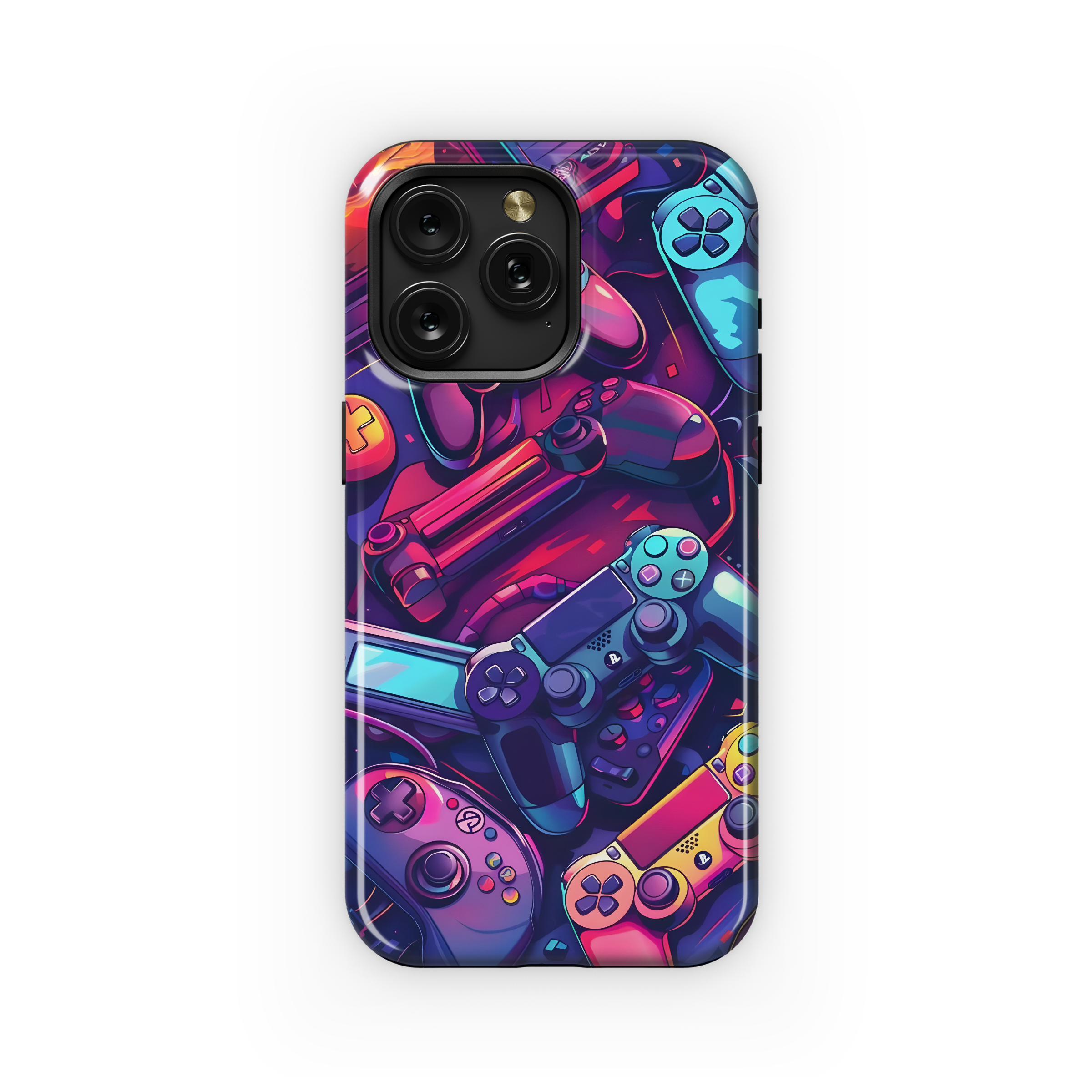 Retro Gaming Vibes
 Phone Case iPhone Samsung Cover Pixel 4444 - Image 1