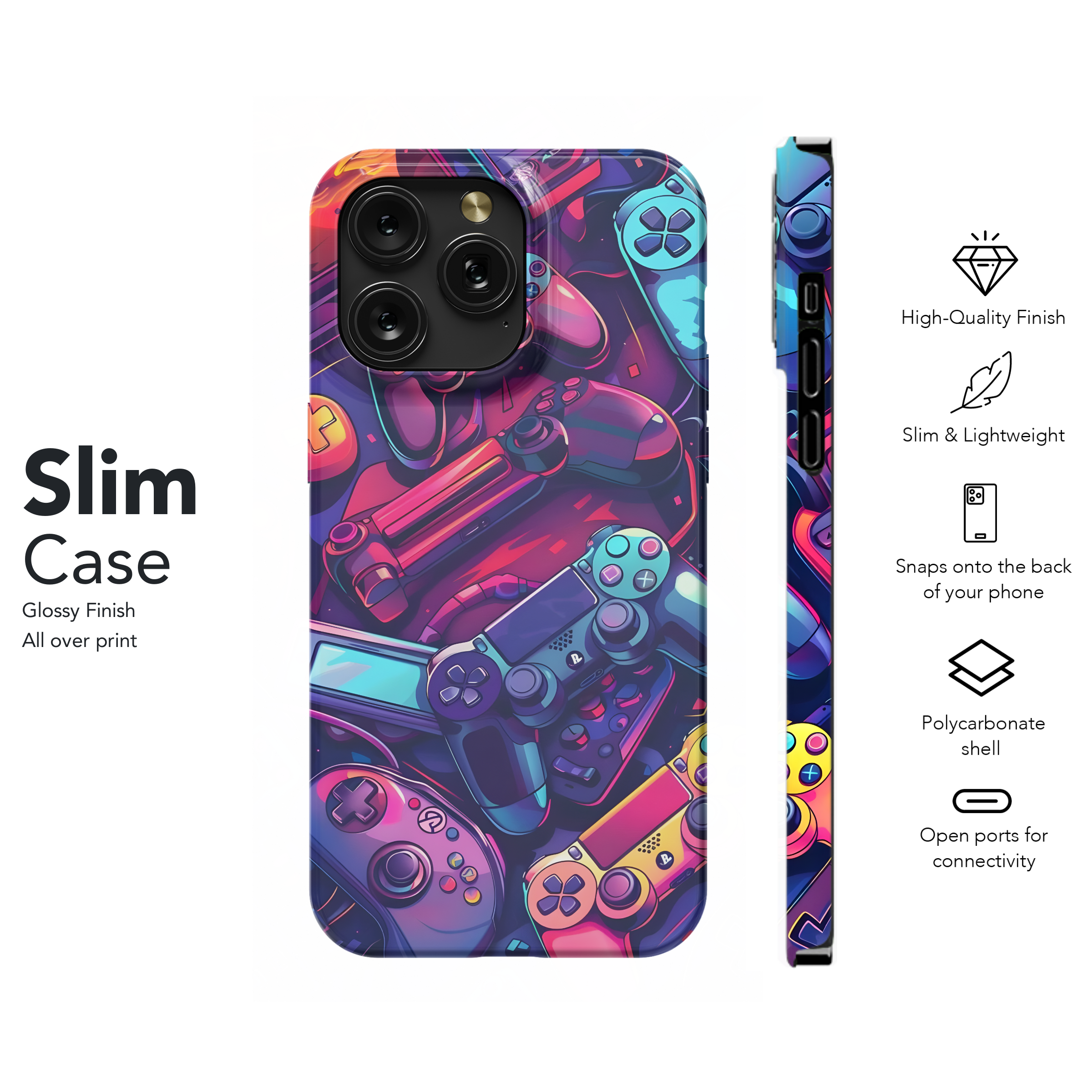 Retro Gaming Vibes
 Phone Case iPhone Samsung Cover Pixel 4444 - Image 7