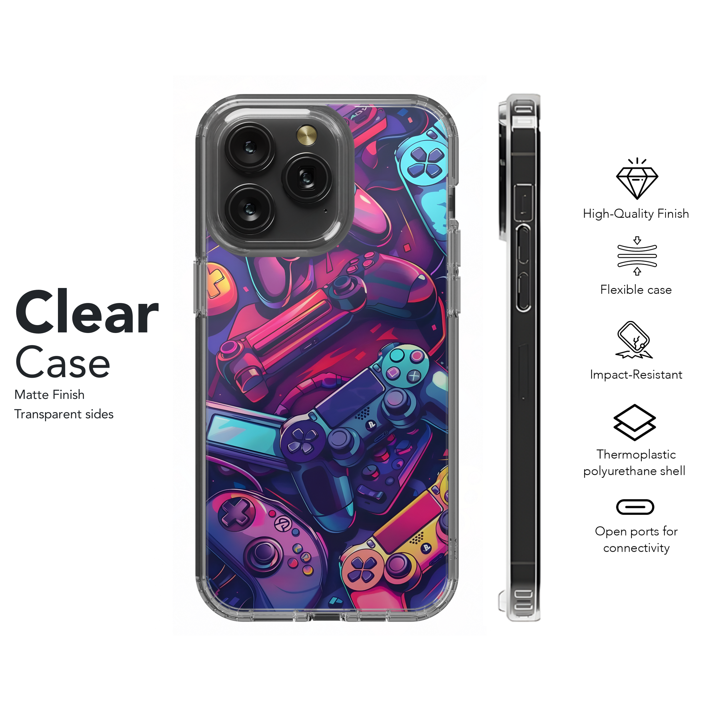 Retro Gaming Vibes
 Phone Case iPhone Samsung Cover Pixel 4444 - Image 8