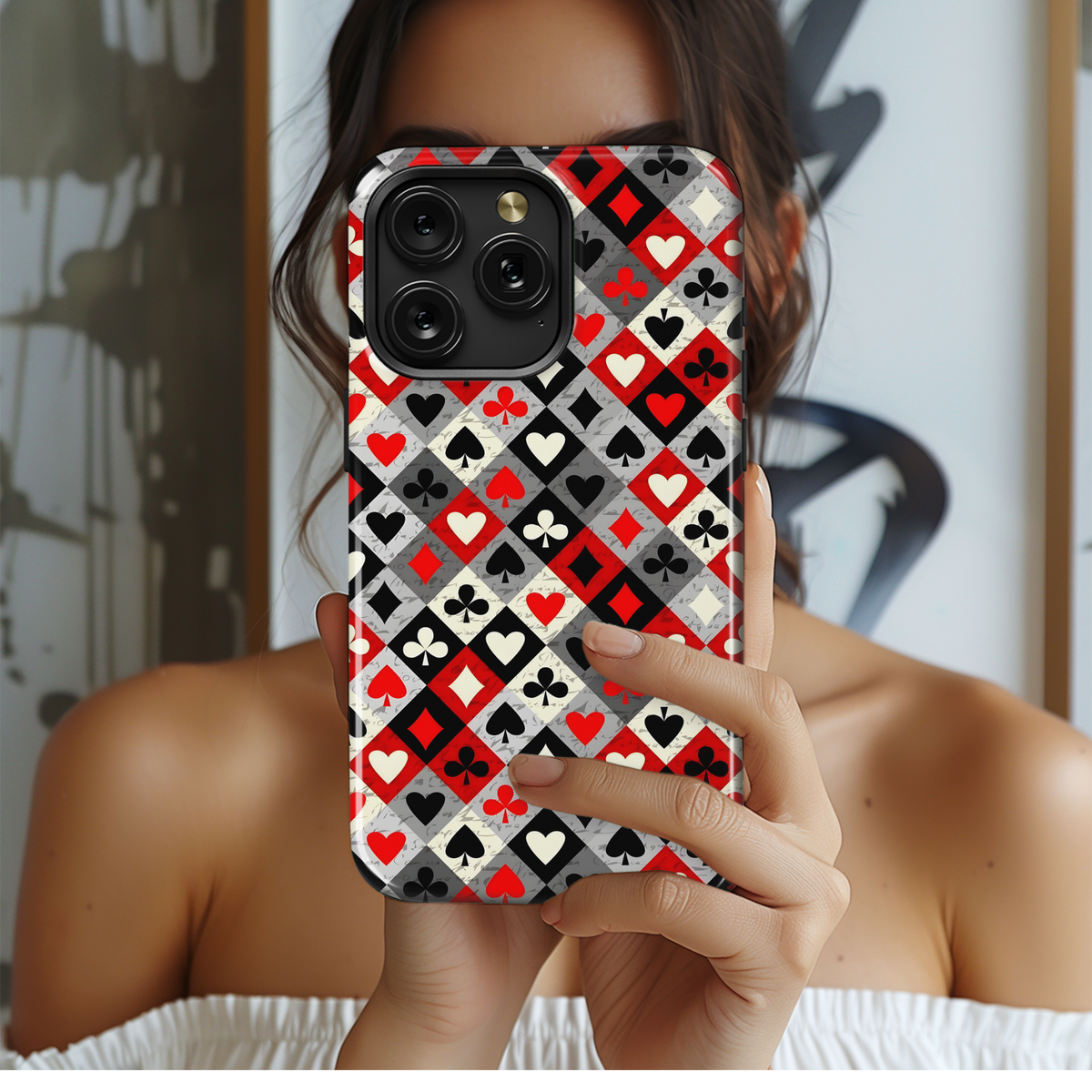 Royal Flush Design
 Phone Case iPhone Samsung Cover Pixel 4135 - Image 2