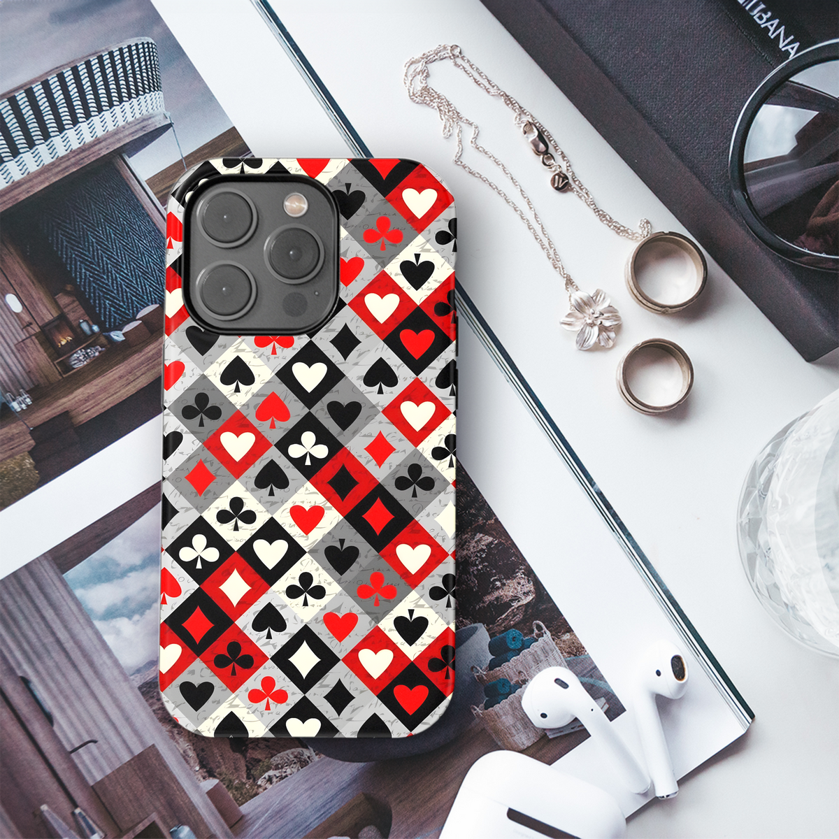 Royal Flush Design
 Phone Case iPhone Samsung Cover Pixel 4135 - Image 3