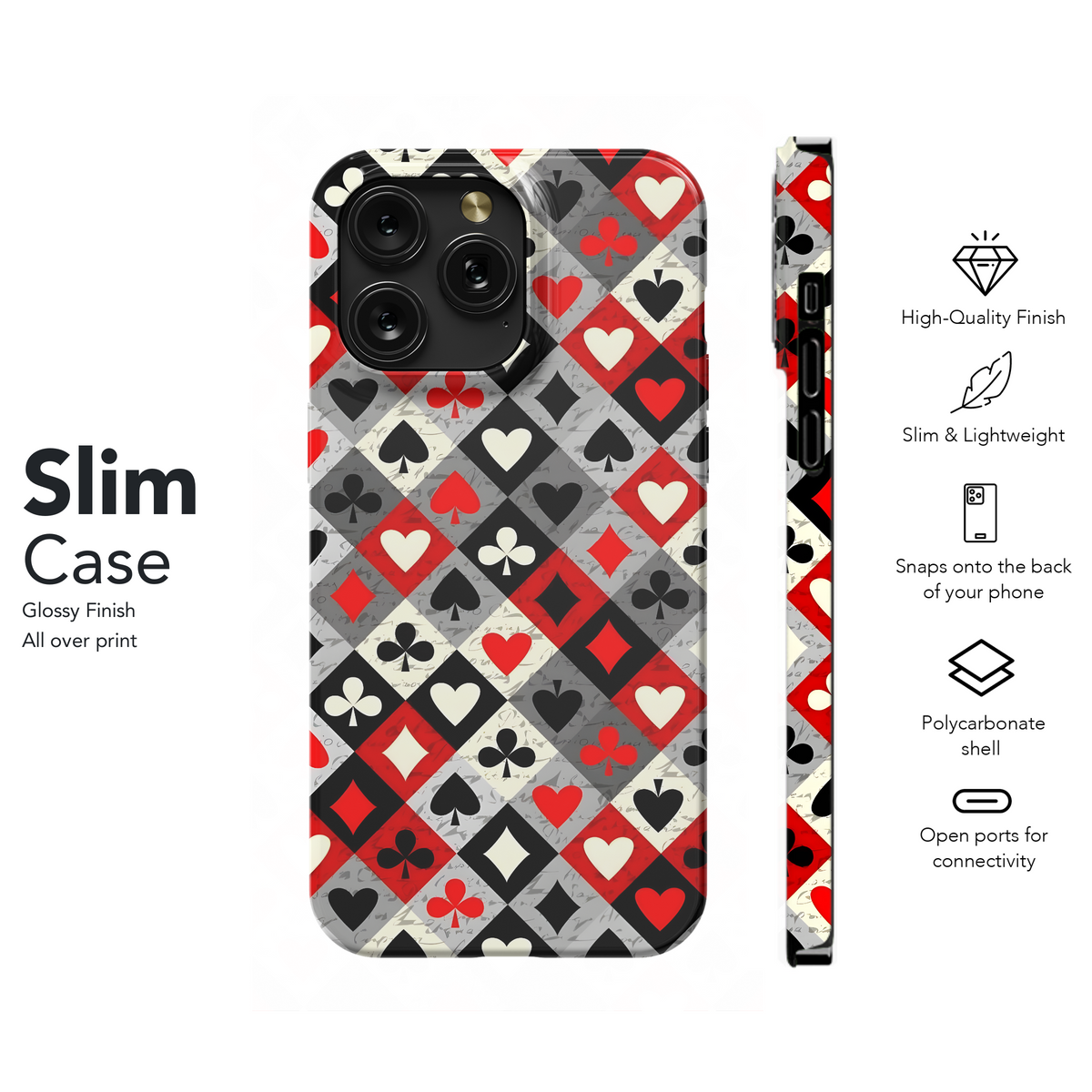 Royal Flush Design
 Phone Case iPhone Samsung Cover Pixel 4135 - Image 7