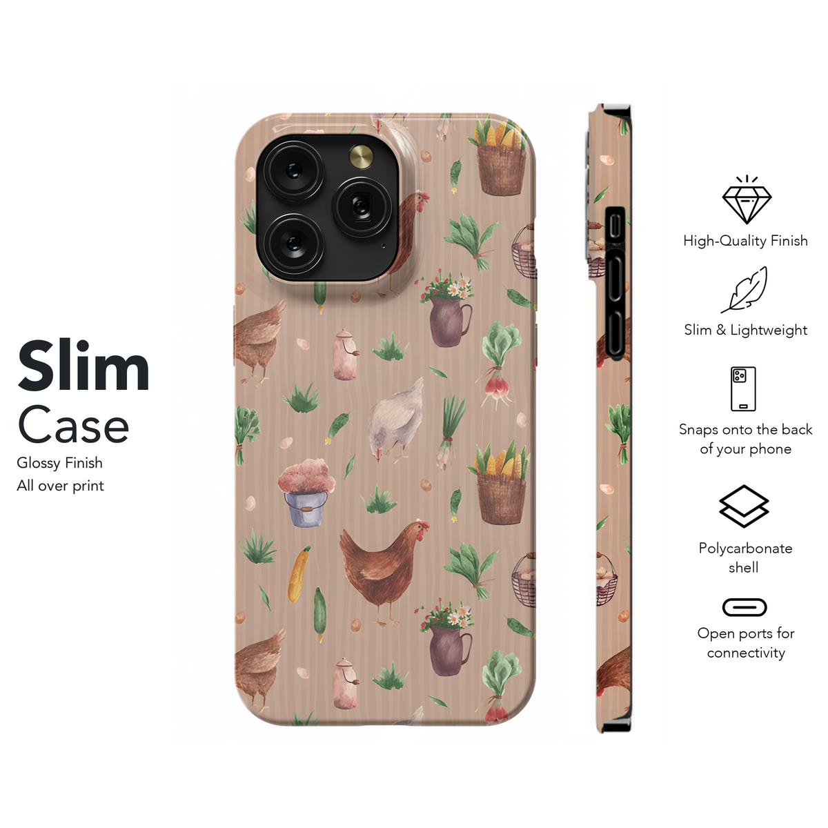 Rustic Watercolor Phone Case iPhone Samsung Cover Pixel 3250 - Image 7