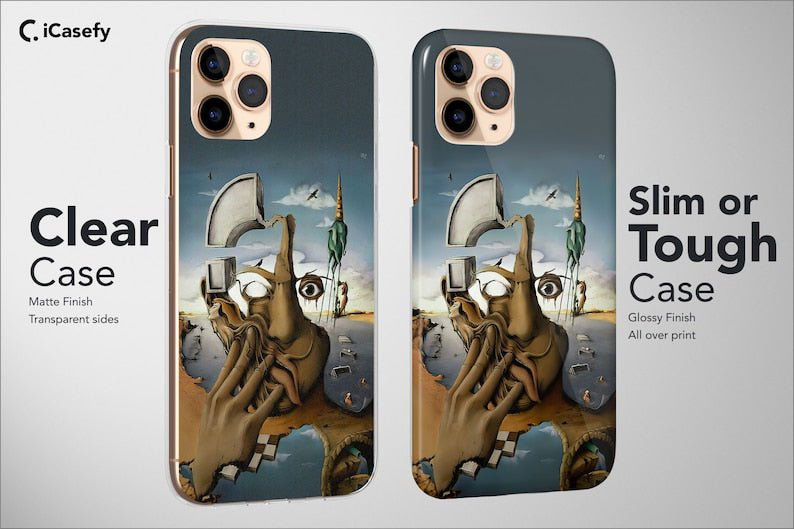 Salvador Dali Phone Case Famous Painting Surrealism Classic Art Cover 3 - Image 2