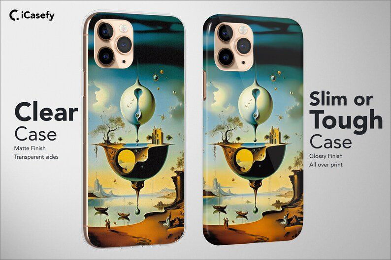 Salvador Dali Phone Case Famous Painting Surrealism Classic Art Cover 3 - Image 4