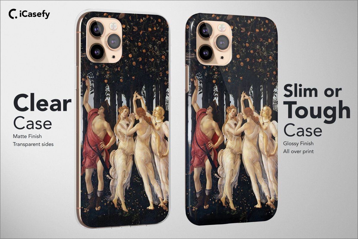 Sandro Botticelli Phone Case Aesthetic Renaissance Cover II - Image 3