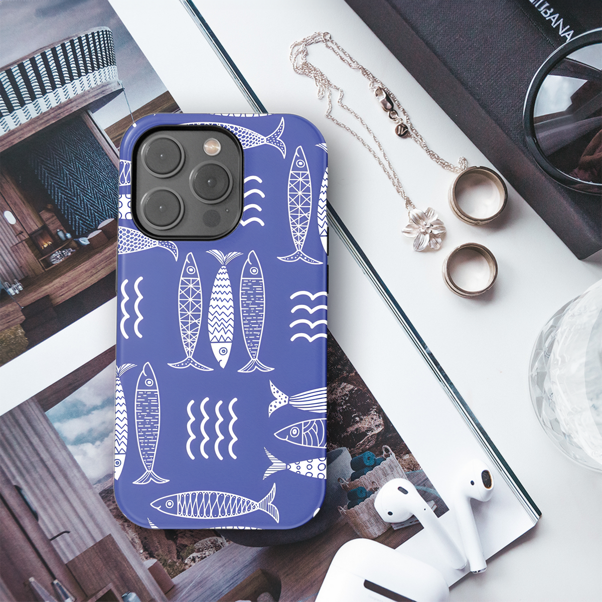 Sardine Phone Case iPhone Samsung Cover Pixel 2703 - Image 3