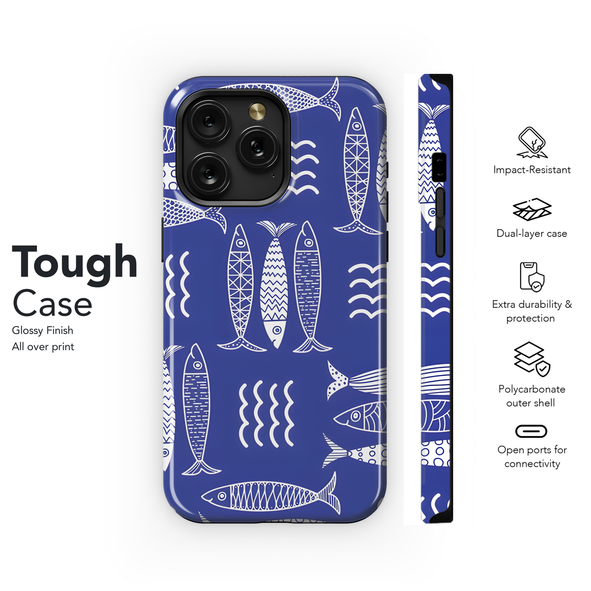 Sardine Phone Case iPhone Samsung Cover Pixel 2703 - Image 6