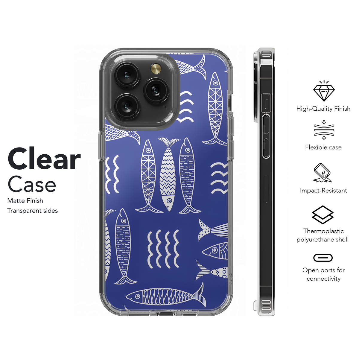 Sardine Phone Case iPhone Samsung Cover Pixel 2703 - Image 8