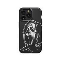 Scream Mask Black and Phone Case iPhone Samsung Pixel & More - Image 1