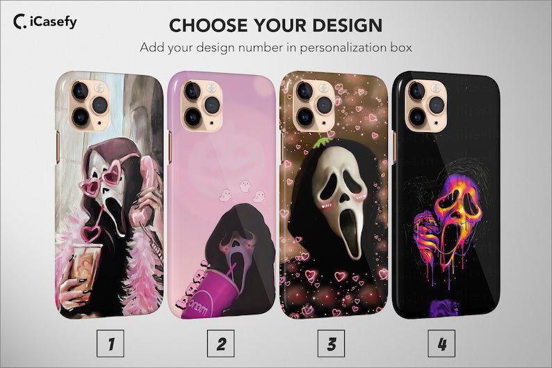 Scream Phone Case Scary Horror Aesthetic Spooky Cover - Image 1