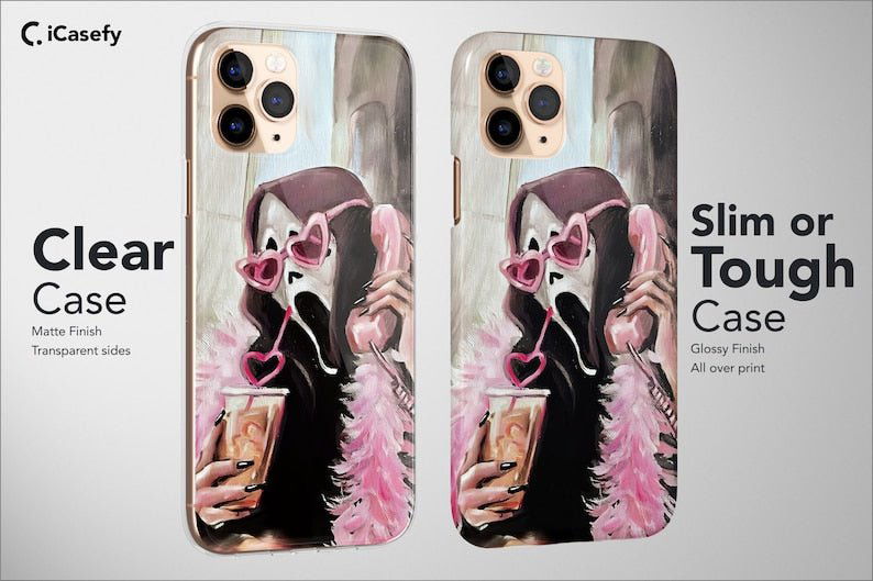 Scream Phone Case Scary Horror Aesthetic Spooky Cover - Image 2